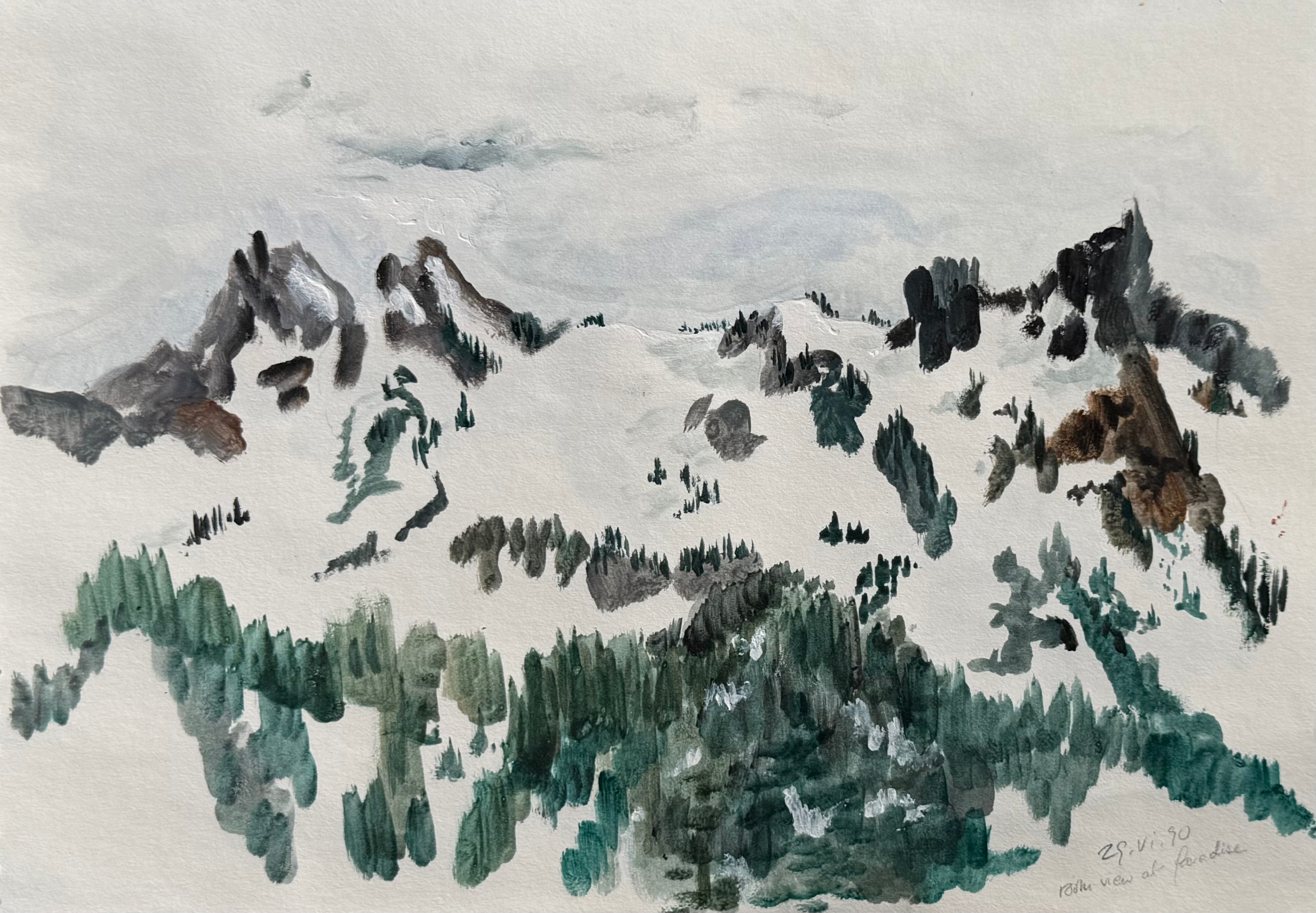 Mt. Rainier: View from Paradise